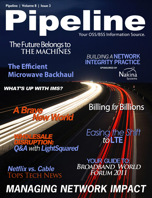 Pipeline Magazine | OSS and BSS News and Info | Microwave Backhaul for ...